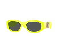 Versace Hombre VE4361 532187 Gafas de sol Nylon Amarillo Gris Geométrico Normal