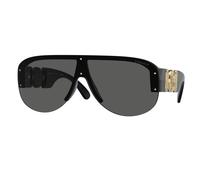 Versace Hombre VE4391 GB1/87 Gafas de sol Nylon Negro Gris Geométrico Normal