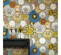 Versace III Les Etoiles De La Mer Papel Tapiz 34901-1 Multi Glamour Mariposa