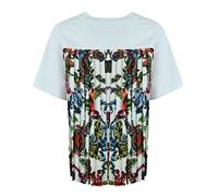 VERSACE JEANS COUTURE Blusa De Top Barroco Con Patrón Camiseta Oversized L