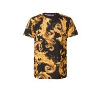 Versace Jeans Couture Camiseta marrón / dorado / amarillo claro / negro XL marrón / dorado / amarillo claro / negro