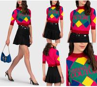 VERSACE JEANS COUTURE Suéter De Punto Crop