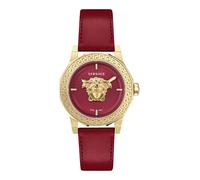 Versace Medusa Deco Reloj de piel, Oro-VE7B00123, OS, Versace | Medusa Deco