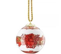 Versace Medusa Garland - Bola de porcelana, color rojo