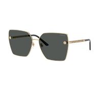 Versace Mujer Sunglass VE2270D - Color del Marco: Oro Pálido, Color de la Lente: Gris Oscuro