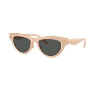 Versace Mujer Sunglass VE2273 - Color del Marco: Natural, Color de la Lente: Gris Oscuro