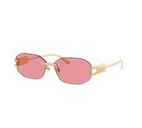 Versace Mujer Sunglass VE2274 - Color del Marco: Oro, Color de la Lente: Rosa