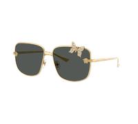 Versace Mujer Sunglass VE2282 - Color del Marco: Oro, Color de la Lente: Gris Oscuro