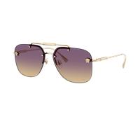 Versace Mujer Sunglass VE2296 - Color del Marco: Oro Pálido, Color de la Lente: Amarillo Degradado Violeta