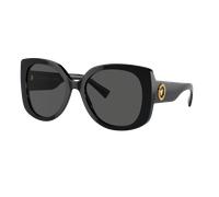 Versace Mujer Sunglass VE4387 - Color del Marco: Negro, Color de la Lente: Gris Oscuro