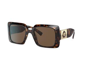 Versace Mujer Sunglass VE4405 - Color del Marco: Habana, Color de la Lente: Marrón Oscuro