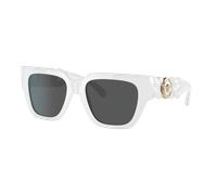 Versace Mujer Sunglass VE4409 - Color del Marco: Blanco, Color de la Lente: Gris Oscuro