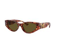 Versace Mujer Sunglass VE4454 - Color del Marco: Habana, Color de la Lente: Marrón Oscuro