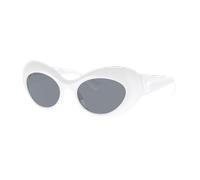 Versace Mujer Sunglass VE4456U - Color del Marco: Blanco, Color de la Lente: Gris