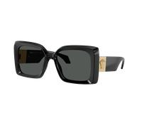 Versace Mujer Sunglass VE4467U - Color del Marco: Negro, Color de la Lente: Gris Oscuro