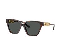 Versace Mujer Sunglass VE4471B - Color del Marco: Habana, Color de la Lente: Gris Oscuro