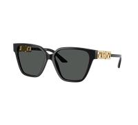 Versace Mujer Sunglass VE4471B - Color del Marco: Negro, Color de la Lente: Gris Oscuro