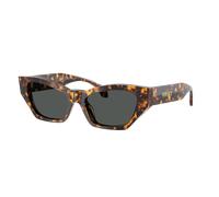 Versace Mujer Sunglass VE4488U - Color del Marco: Carey Habana, Color de la Lente: Gris Oscuro