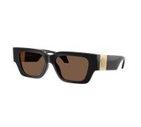 Versace Mujer Sunglass VE4497U - Color del Marco: Marrón Transparente, Color de la Lente: Marrón
