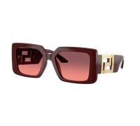 Versace Mujer Sunglass VE4505U - Color del Marco: Borgoña, Color de la Lente: Rosa Degradado Violeta