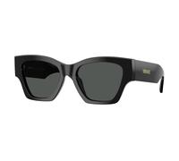 Versace Mujer VE4492U GB1/87 Gafas de sol Acetato Negro Gris Cuadrada Normal