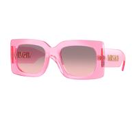 Versace Mujer VE4496U 53705M Gafas de sol Inyectado Rosa Rosa Cuadrada Normal Sombreado