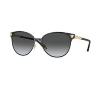 Versace Mujer Versace VE2168 1377T3 Gafas de sol Metal Negro Gris Pantos Polarizado Sombreado