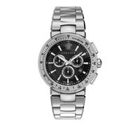 Versace- Mystique Sport Cronógrafo Pulsera de Acero Inoxidable- Accessories- Hombre- Gris- ONE SIZE- Mystique Sport Cronógrafo Pulsera de Acero Inoxidable