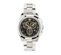 Versace - New Chrono Geo 43mm - Accessories - Hombre - Gris - ONE SIZE -