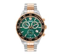 Versace New Hellen Chrono VEPCA0424 - Reloj para hombre con esfera verde de 43 x 56,6 mm