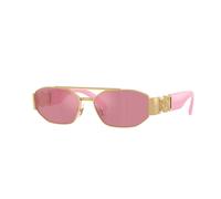 Versace Niños Versace VK2003 10029L Gafas de sol Metal Oro Rosa Cuadrada Espejo