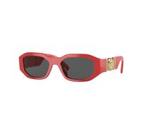Versace Niños Versace VK4429U 506587 Gafas de sol Acetato Rojo Gris Geométrico Normal