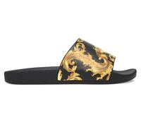 Versace Pantuflas 80VA3SQ3 ZS365, G89 - Nero/Oro, 35 EU