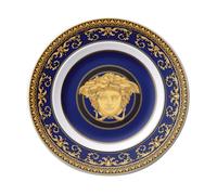 Versace Plato pequeño Versace Medusa Blue 18 cm