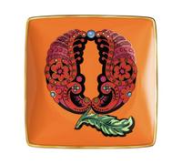Versace Rosenthal - Holiday Alphabet - Q - Tazón Cuadrado Plano 12 X 12