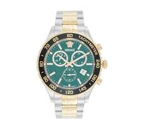 Versace Reloj analógico con esfera verde para hombre-VEPCA0524