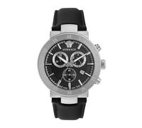 Versace Reloj analógico de Cuarzo para Hombre con Correa de Piel VEPY00120