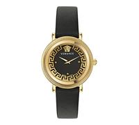 Versace Reloj analógico de Cuarzo para Mujer, Talla única, 88876229, Negro, Talla única, Correa
