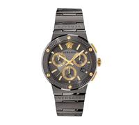 Versace Reloj analógico para hombre con esfera gris VEZ900521