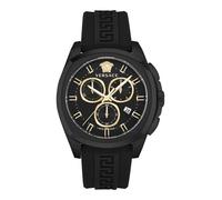 Versace Reloj analógico para hombre con esfera negra VE7CA0523