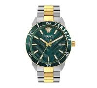 Versace Reloj analógico para hombre con esfera verde-VEYCA0524