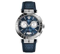 Versace Reloj Analógico para Hombre de Cuarzo con Correa en Cuero VE1D02223
