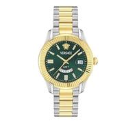 Versace Reloj Analógico para Hombre de Cuarzo Suizo con Correa en Acero Inoxidable VE0U00225