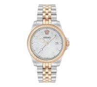 Versace Reloj Analógico para Hombre de Cuarzo Suizo con Correa en Acero Inoxidable VE9H00424