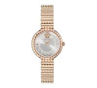 Versace Reloj analógico para Mujer con Esfera plateada-VEDFA0424