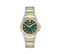 Versace Reloj Analógico para Mujer'S de Cuarzo Suizo con Correa en Acero Inoxidable VE0D00425