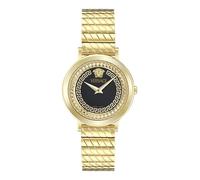 Versace Reloj Analógico para Mujer'S de Cuarzo Suizo con Correa en Acero Inoxidable VE0O00425