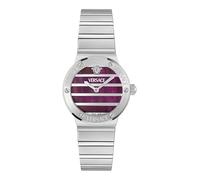 Versace Reloj Analógico para Mujer'S de Cuarzo Suizo con Correa en Acero Inoxidable VE0S00125