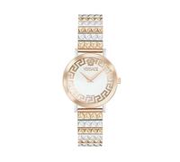 Versace Reloj Analógico para Mujer'S de Cuarzo Suizo con Correa en Acero Inoxidable VE9A00324