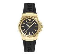 Versace Reloj Analógico para Mujer'S de Cuarzo Suizo con Correa en Plástico VE0D00225